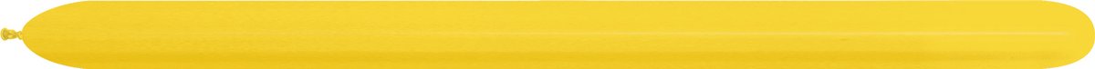 Modelleerballonnen Sempertex 360 fashion yellow/geel - 50 stuks