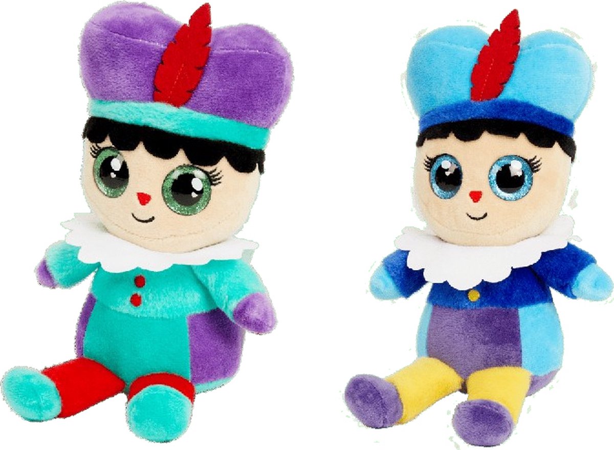 Piet Knuffel - Multicolor - Polyester - 15 cm - Assorti - unisex model - Sinterklaas
