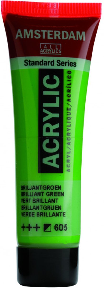 Amsterdam Acrylic 20 ml Brilliant Green (605)