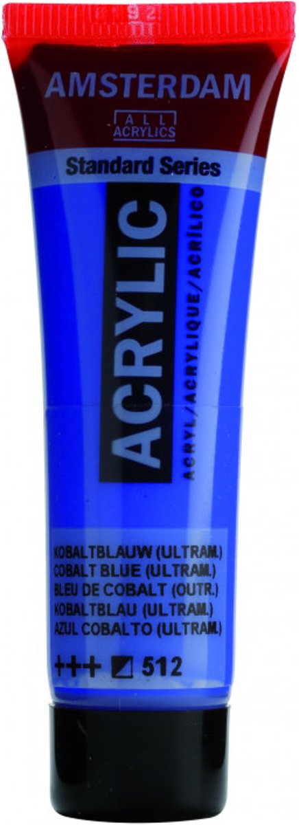 Amsterdam Acrylic 20 ml Cobalt Blue (Ultramarine) (512)