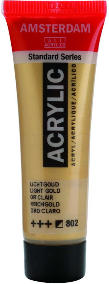 Amsterdam Acrylic 20 ml Light Gold (802)