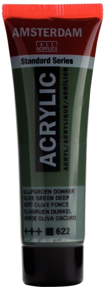 Amsterdam Acrylic 20 ml Olive Green Deep (622)