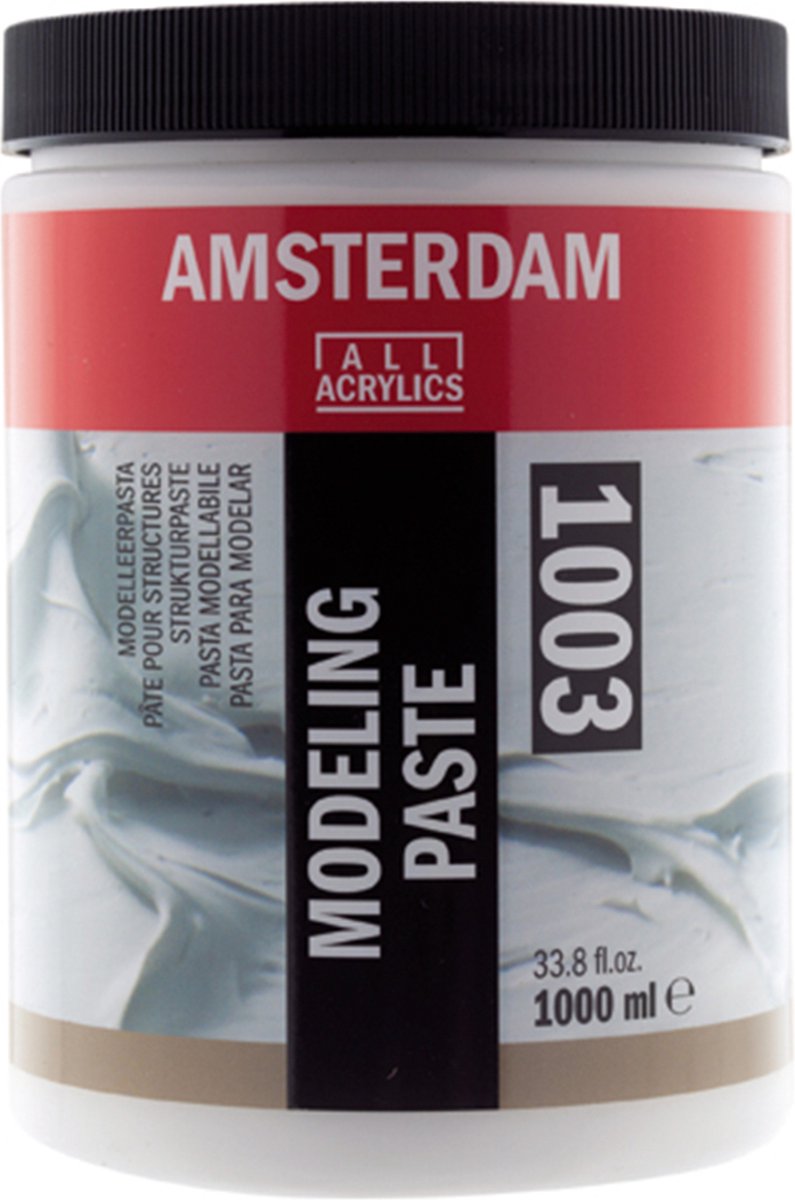Amsterdam Modelleerpasta - Wit (1003) - 1000 ml