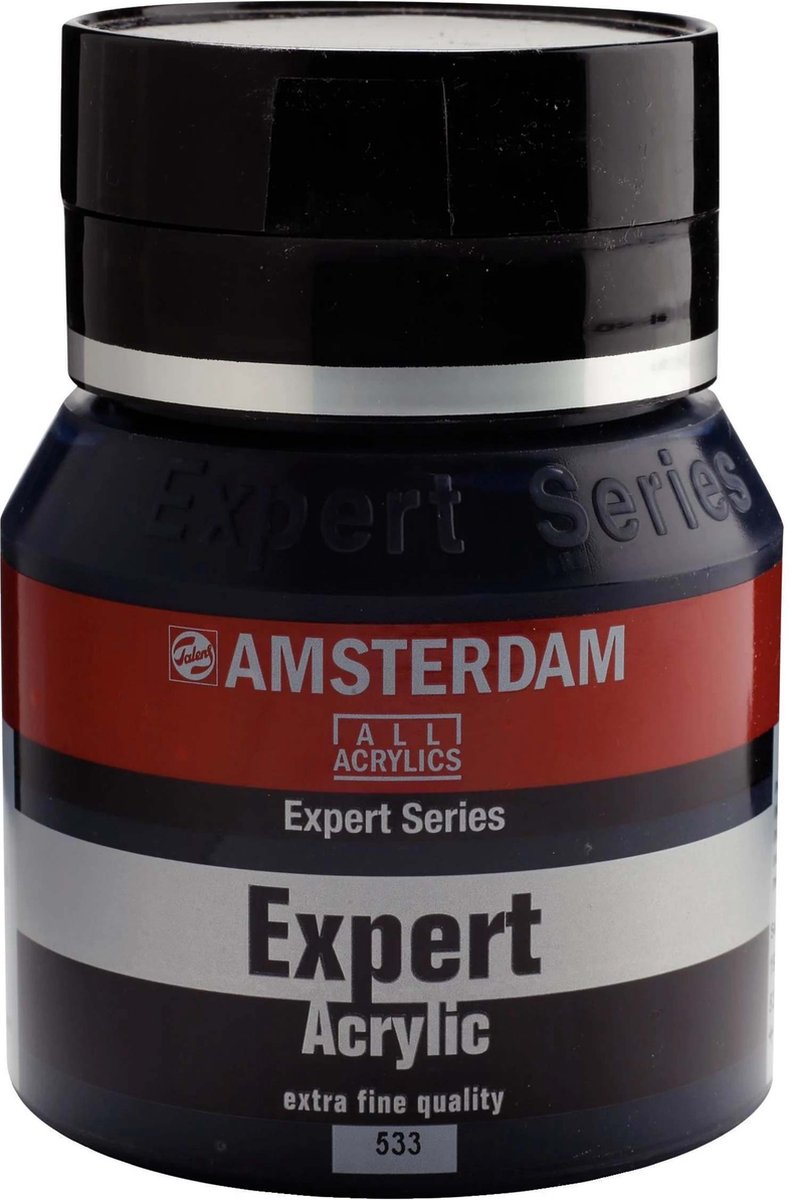 Expert Series Acrylverf Pot 400 ml - Permanentblauwviolet 568