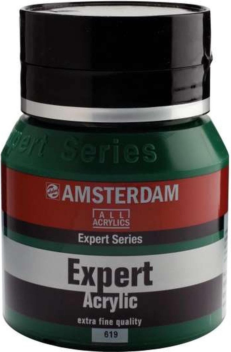 Expert Series Acrylverf Pot 400 ml - Sapgroen 623