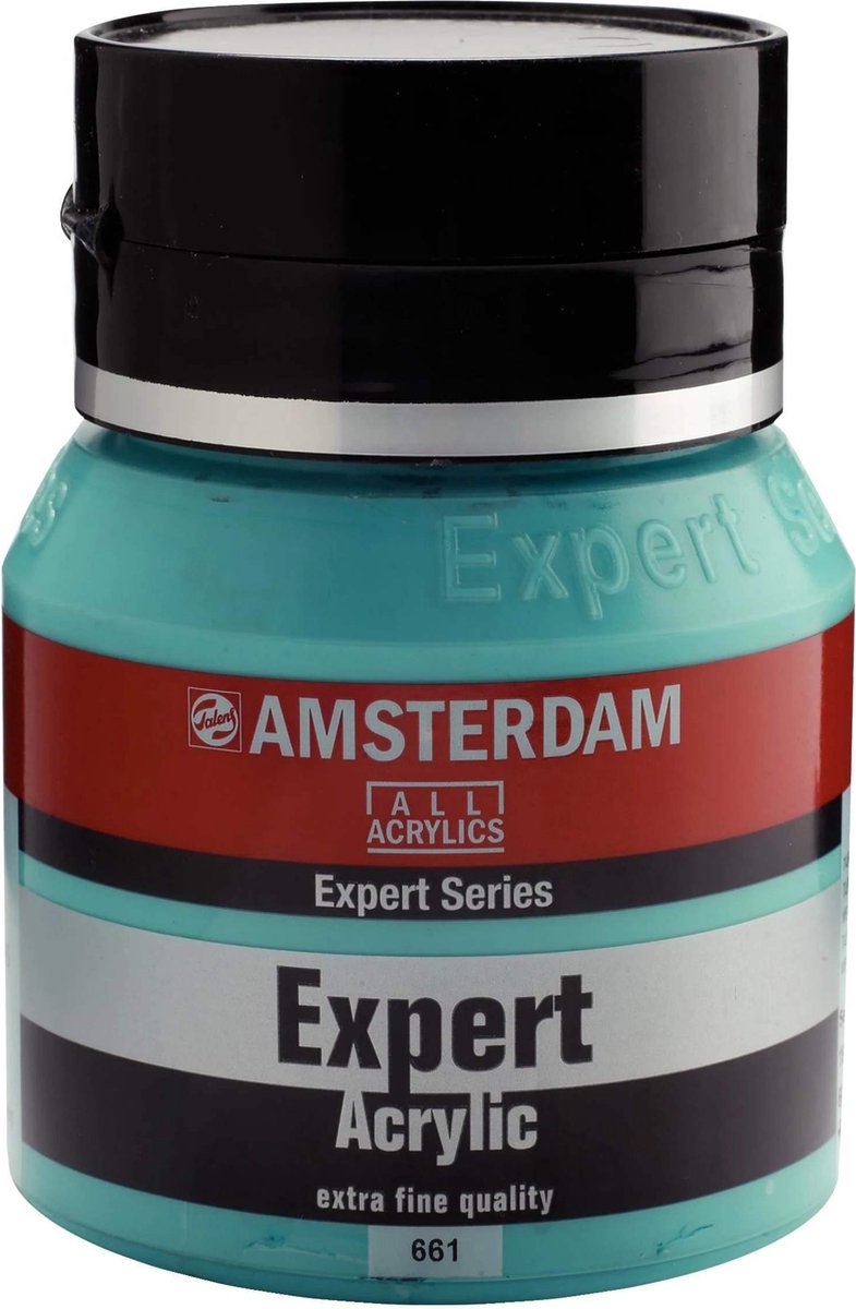 Expert Series Acrylverf Pot 400 ml - Turkooisgroen 661