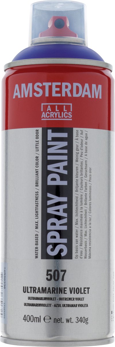 Spraypaint - 507 Ultramarijnviolet - Amsterdam - 400 ml
