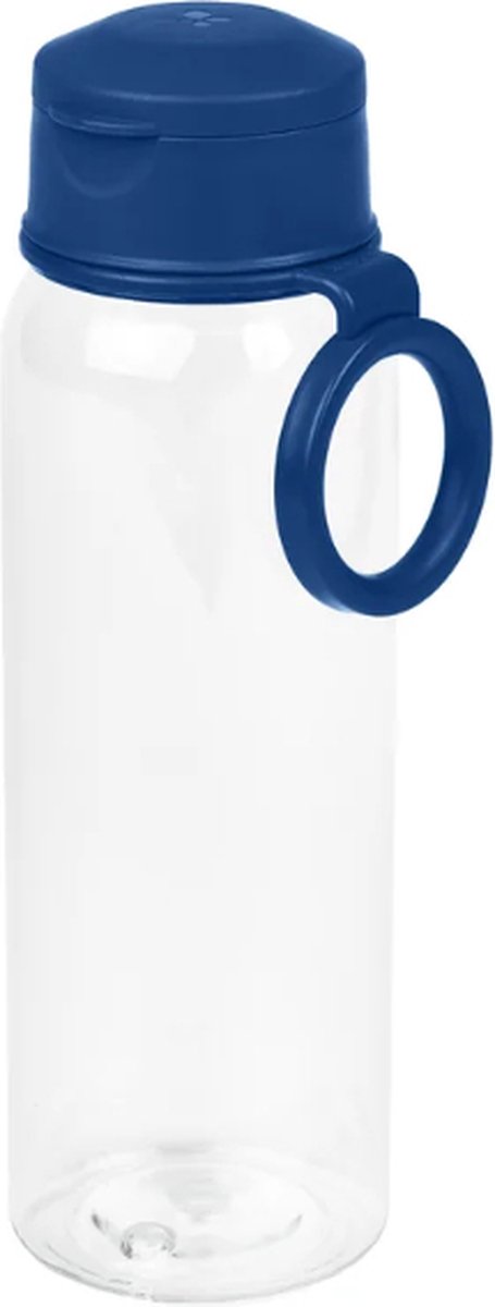 Amuse Waterfles 500ml met clip - blauw.