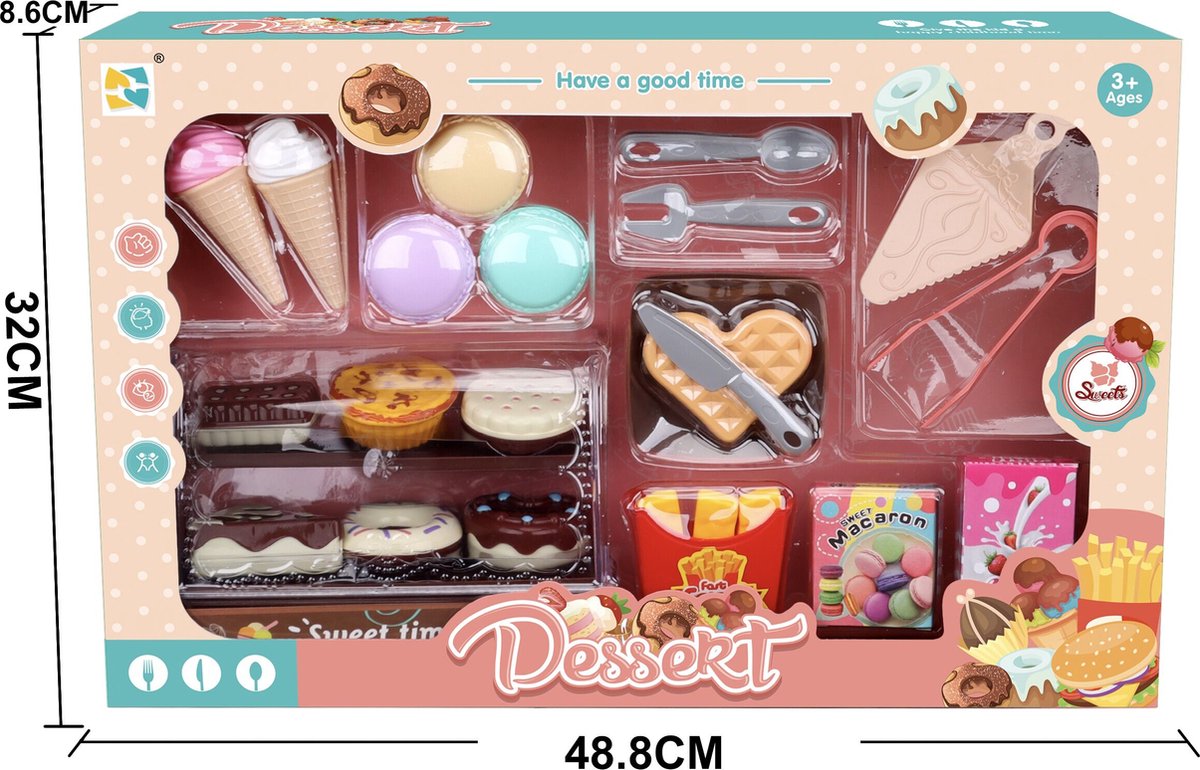 Dessert assortiment.