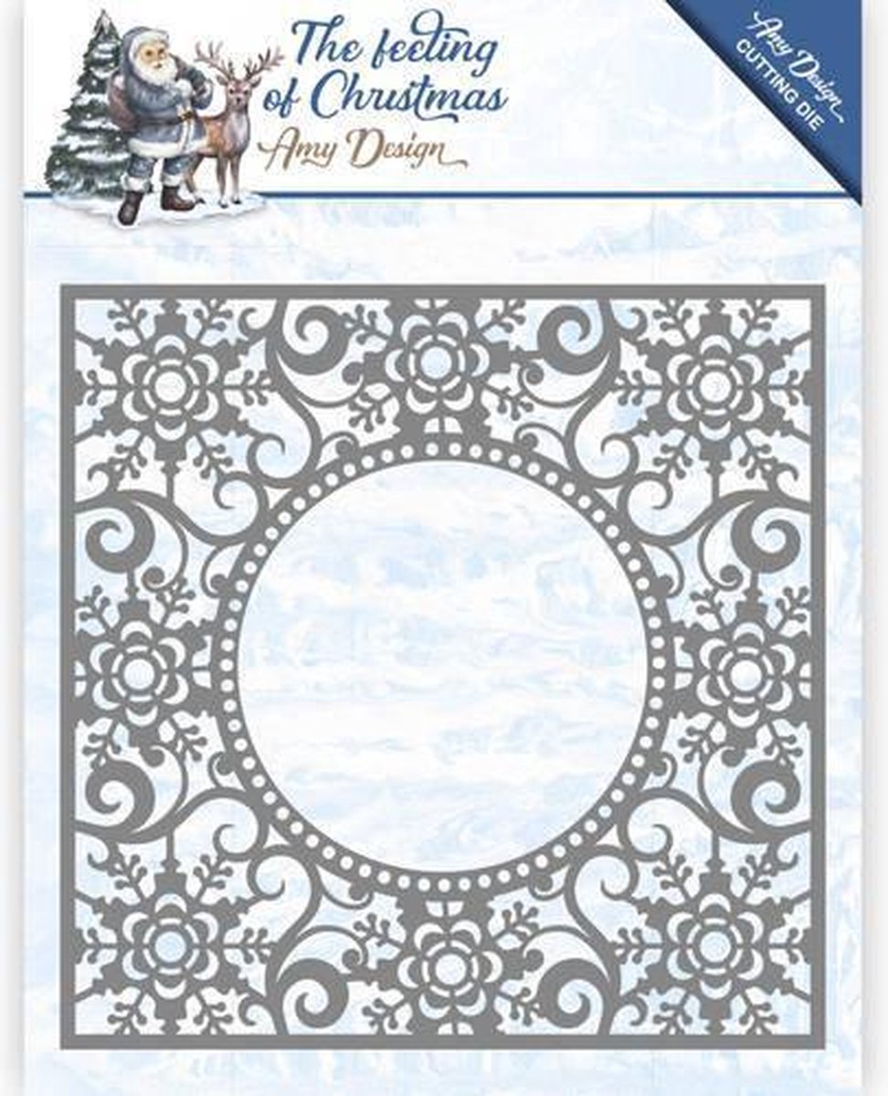 Mal -   - The feeling of Christmas - ijskristal Omlijsting