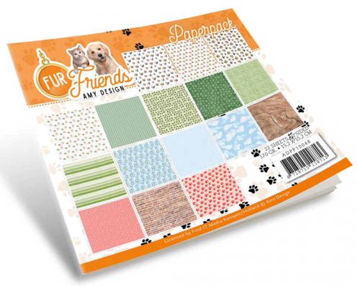 Paperpack - Amy Design – Fur Friends