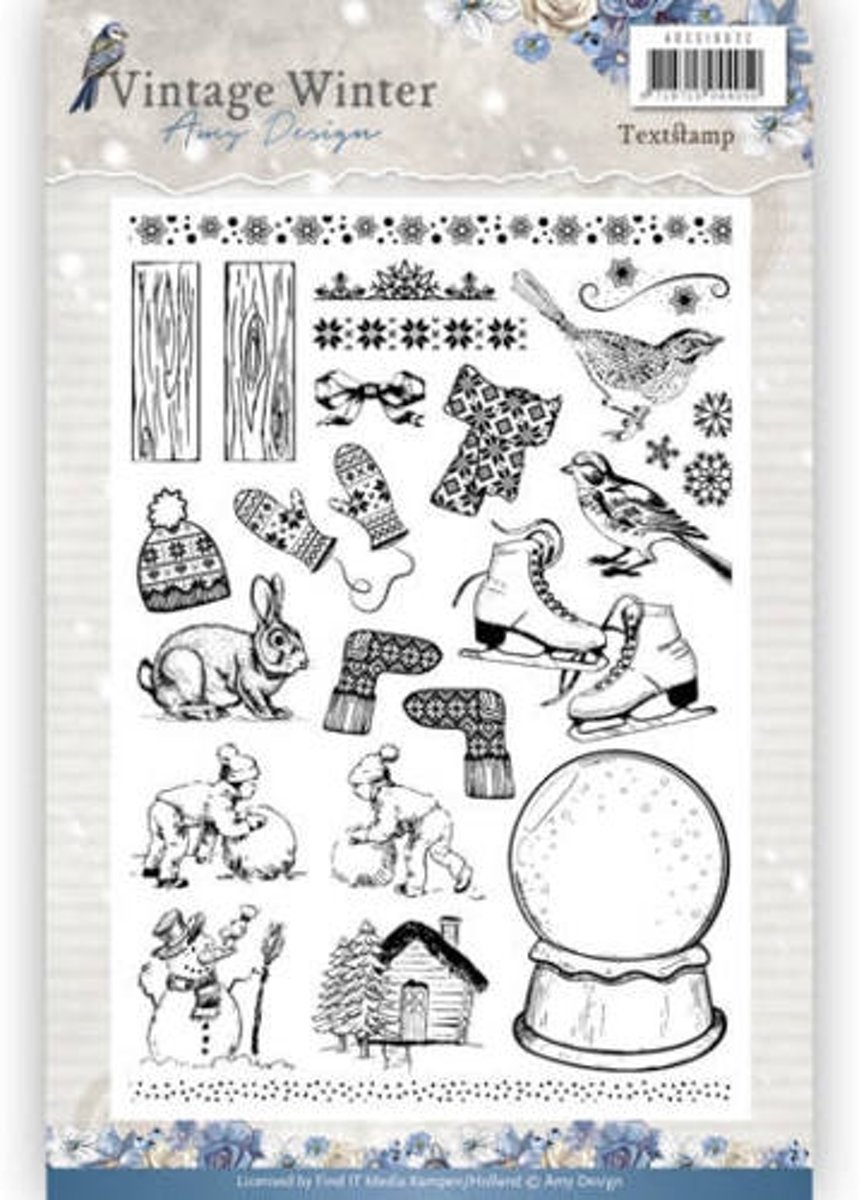 Stempel - Amy Design - Vintage Winter