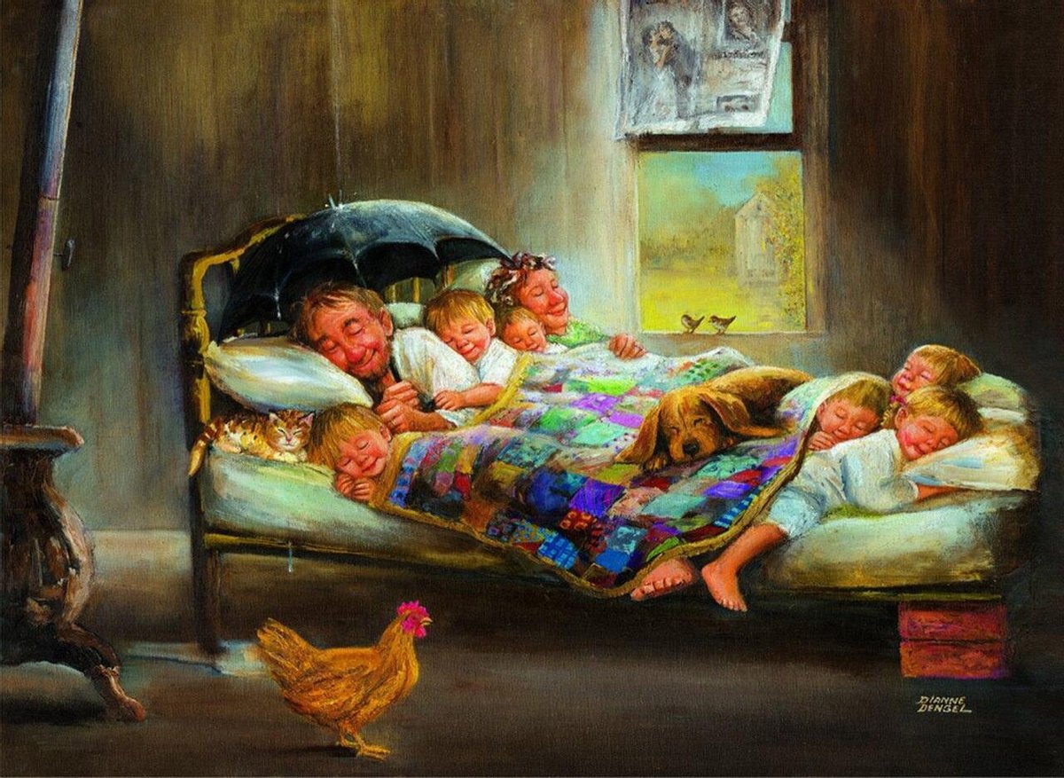 Home Sweet Home - art by Dianne Dengel 2000