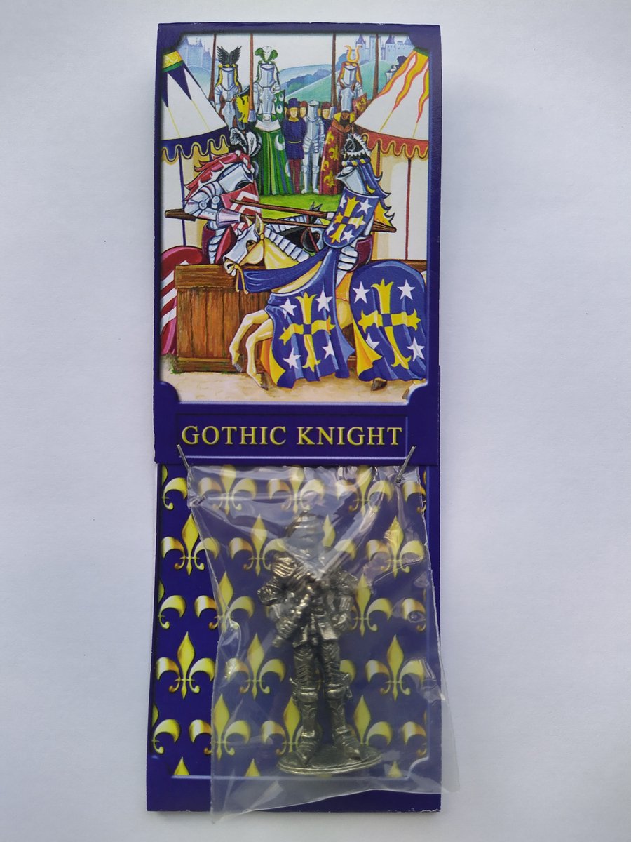 Miniatuurfiguur in tin: Gothic Knight