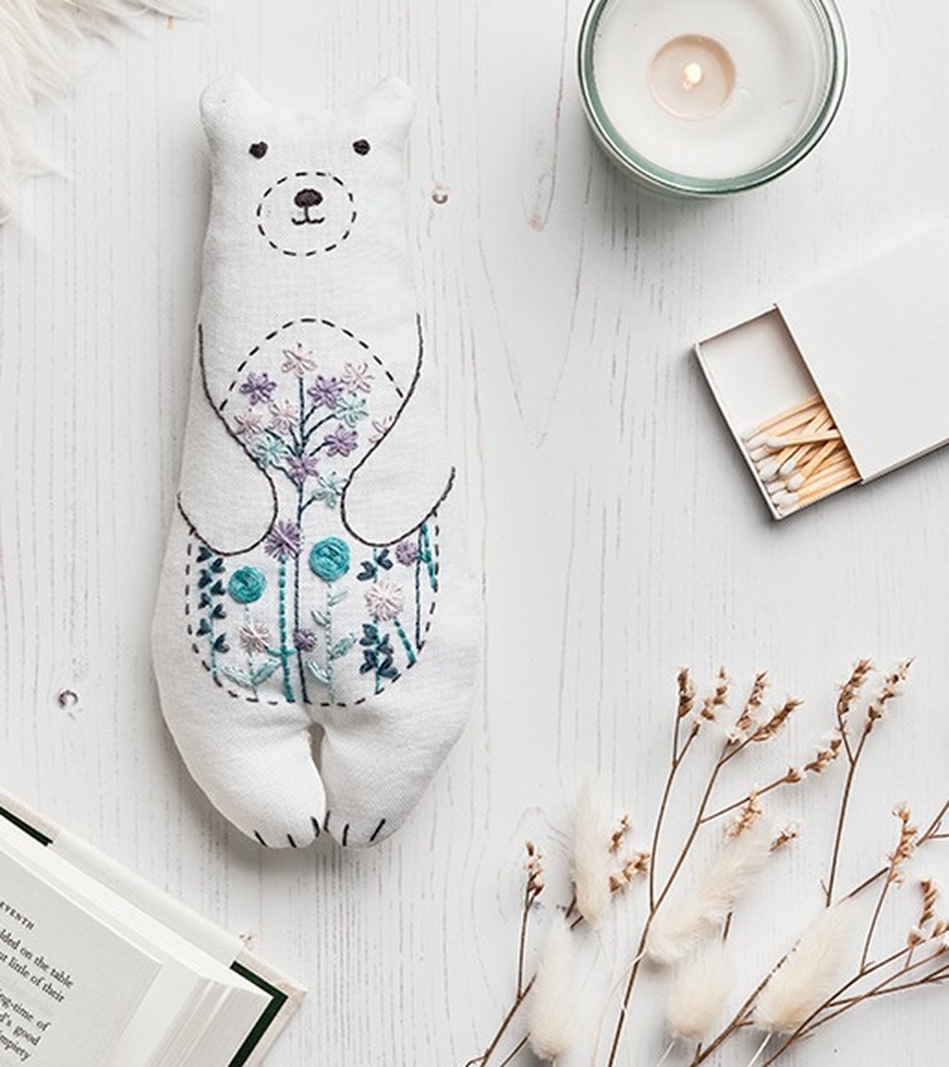 Anchor borduurpakket Bernard Beer voorbedrukt