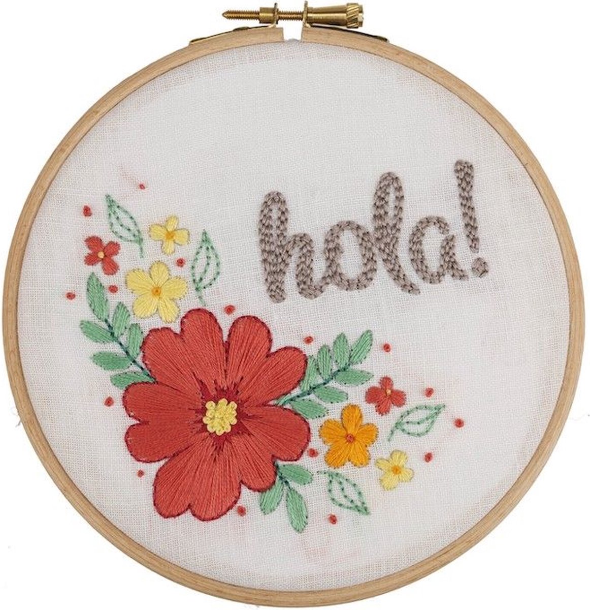 Anchor borduurpakket Hola voorbedrukt spansteek borduren