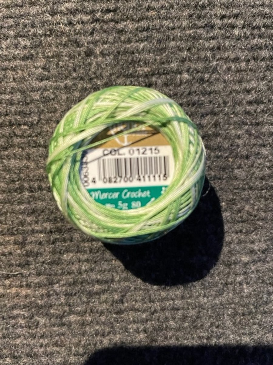 Haakgaren extra fijn Anchor special dentelles no.80   Kleur 01215