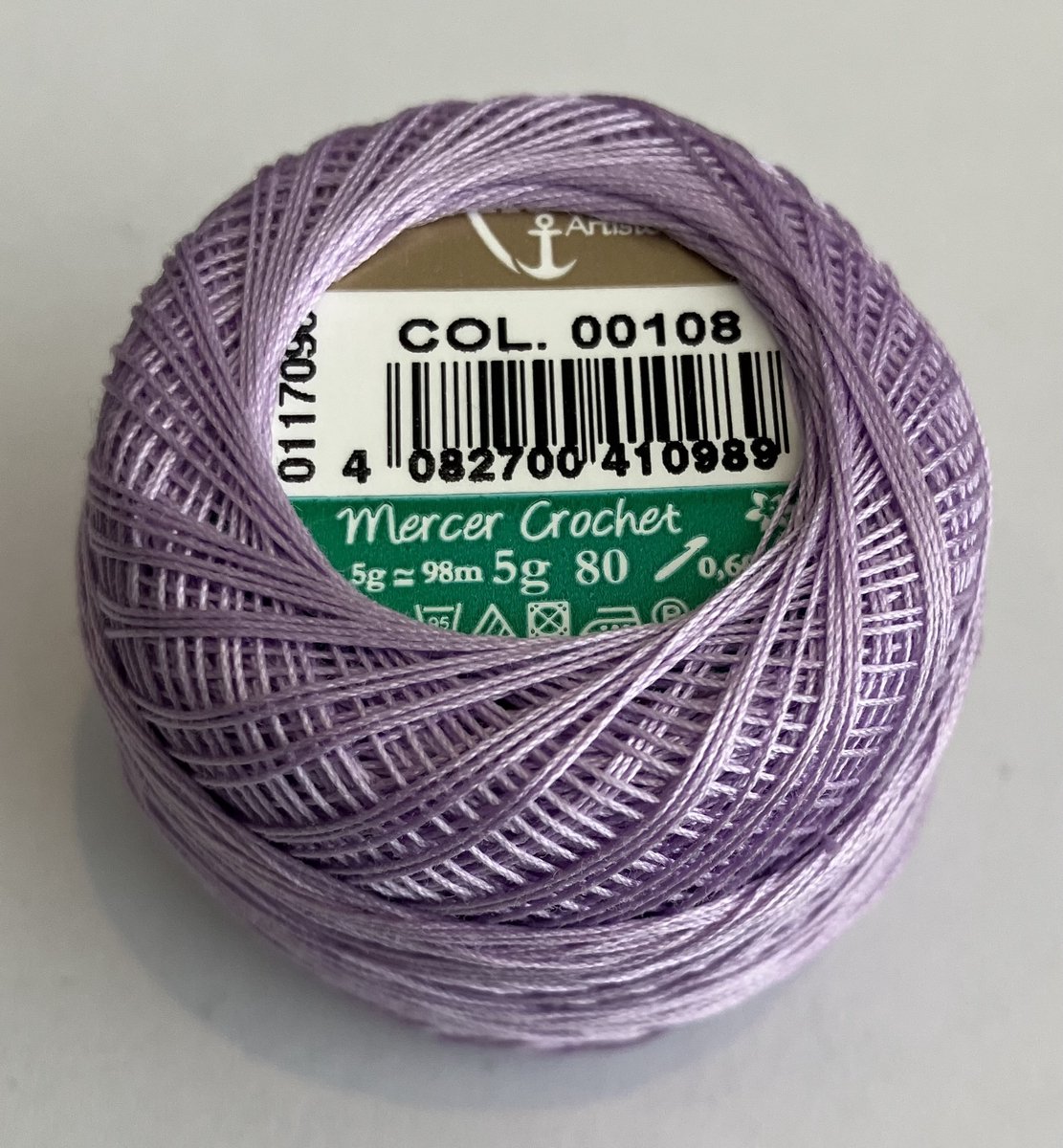 Haakgaren extra fijn Anchor special no 80. kleur 0108