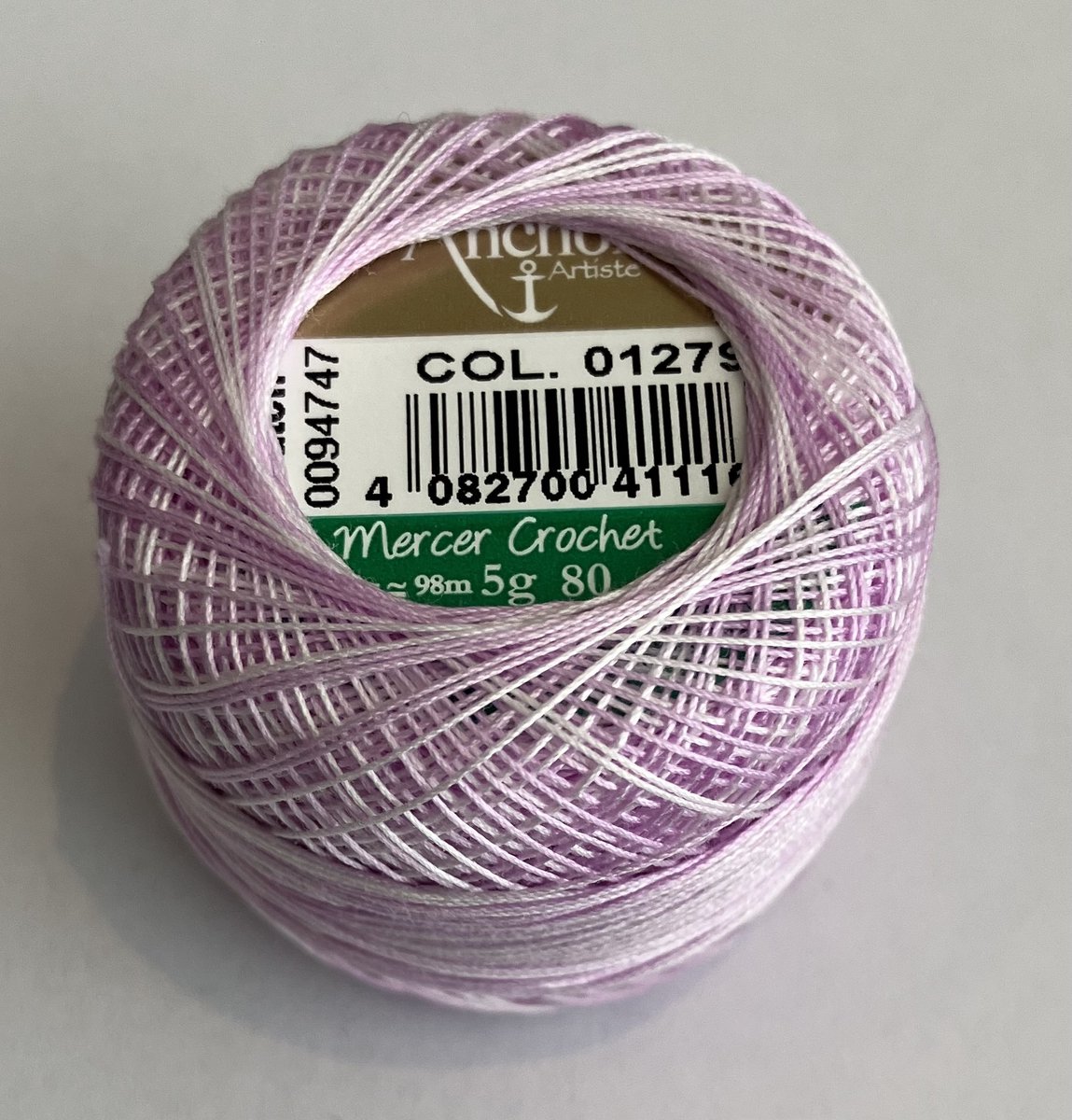 Haakgaren extra fijn Anchor special no 80. kleur 01279