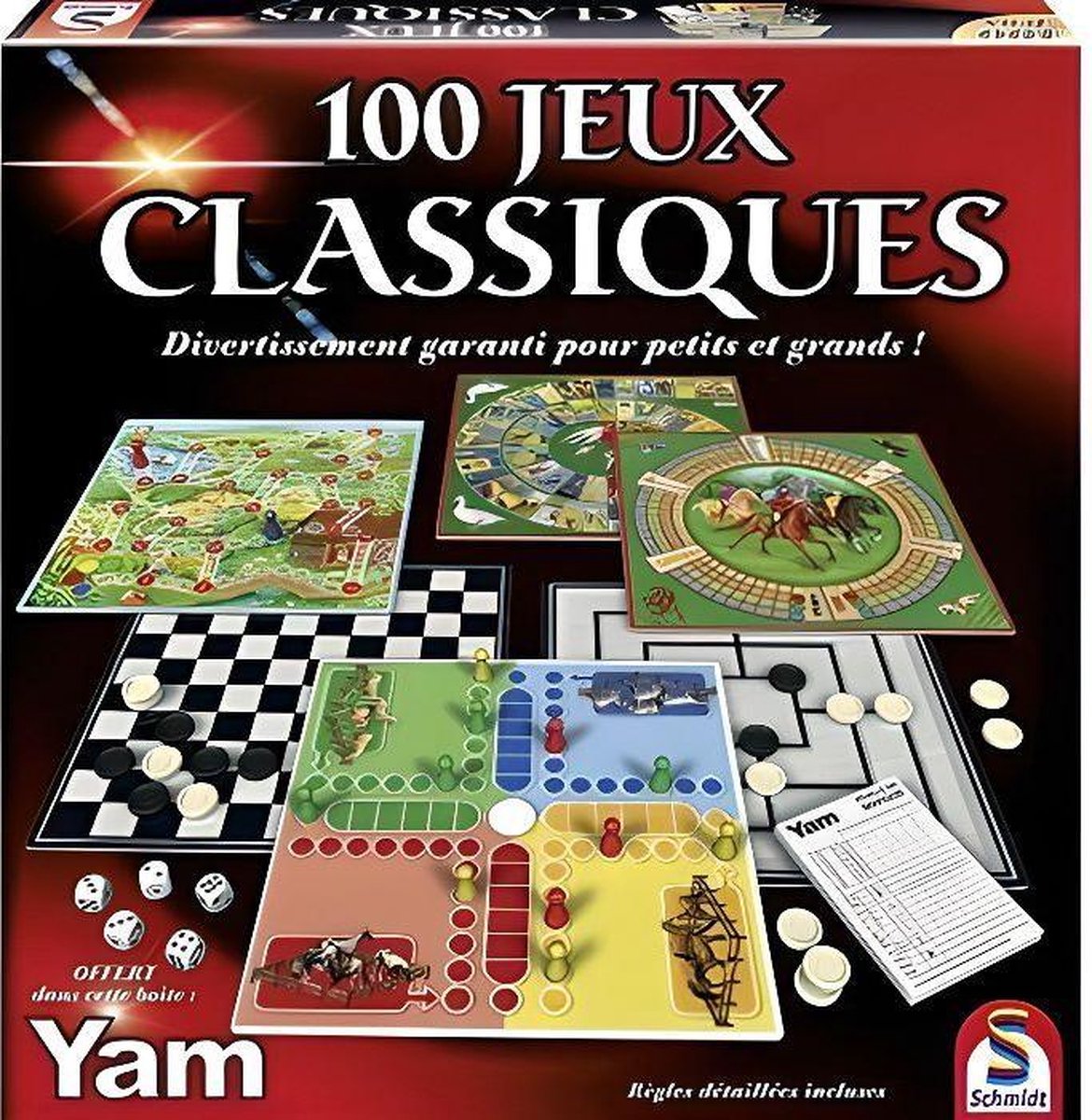SCHMIDT EN SPIELE Playset - 100 klassieke spellen