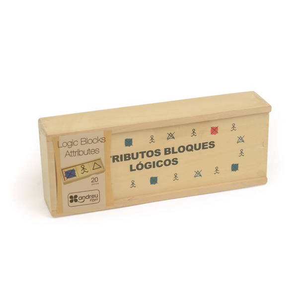 Andreu Toys ANDREU - Logische blokken uitbreiding voor 16164