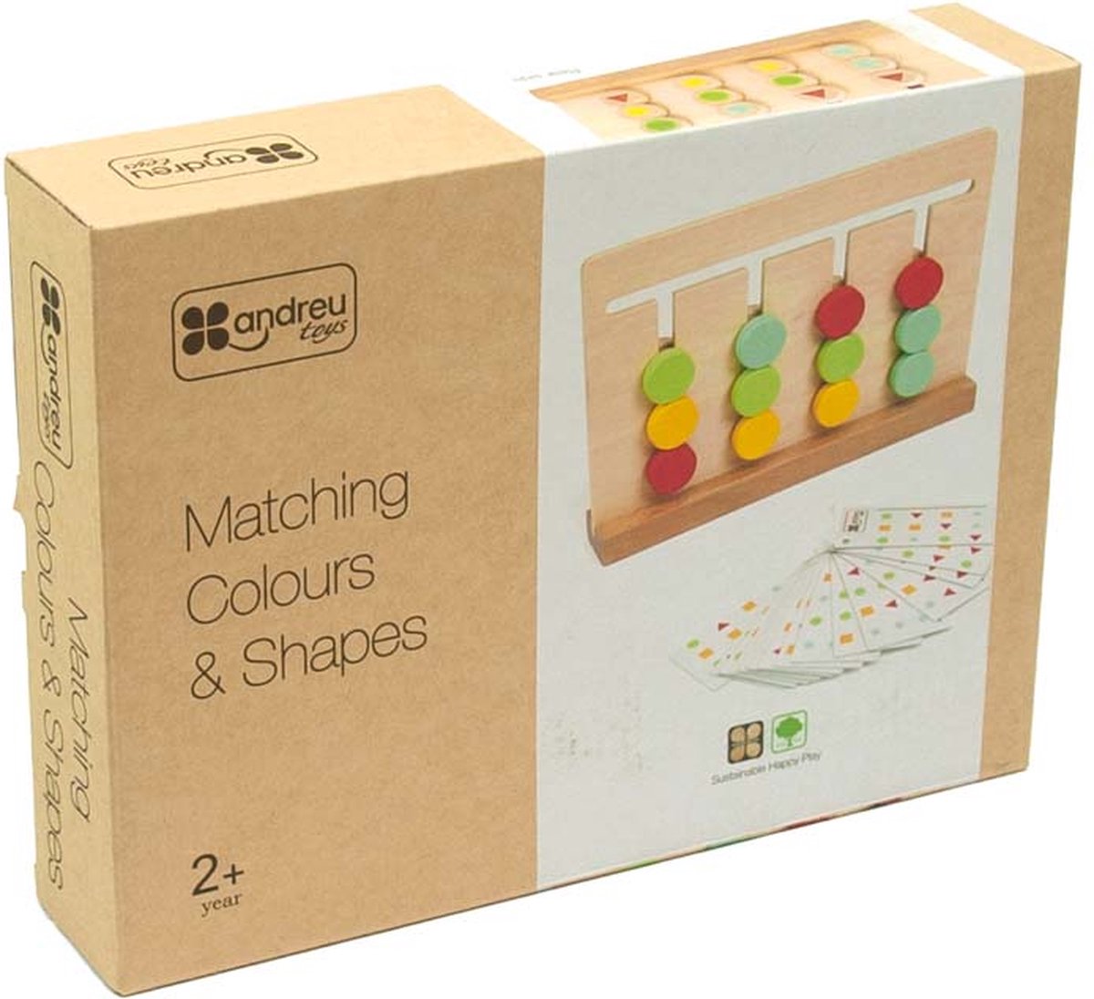 Andreu Toys ANDREU - Passende kleuren en vormen