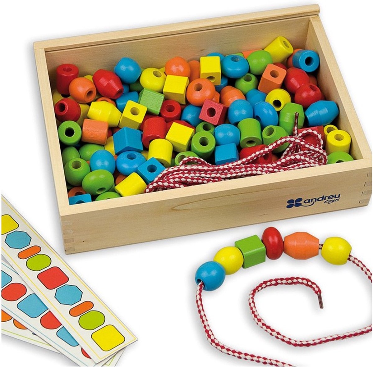 Andreu Toys ANDREU - Rijgvormen.