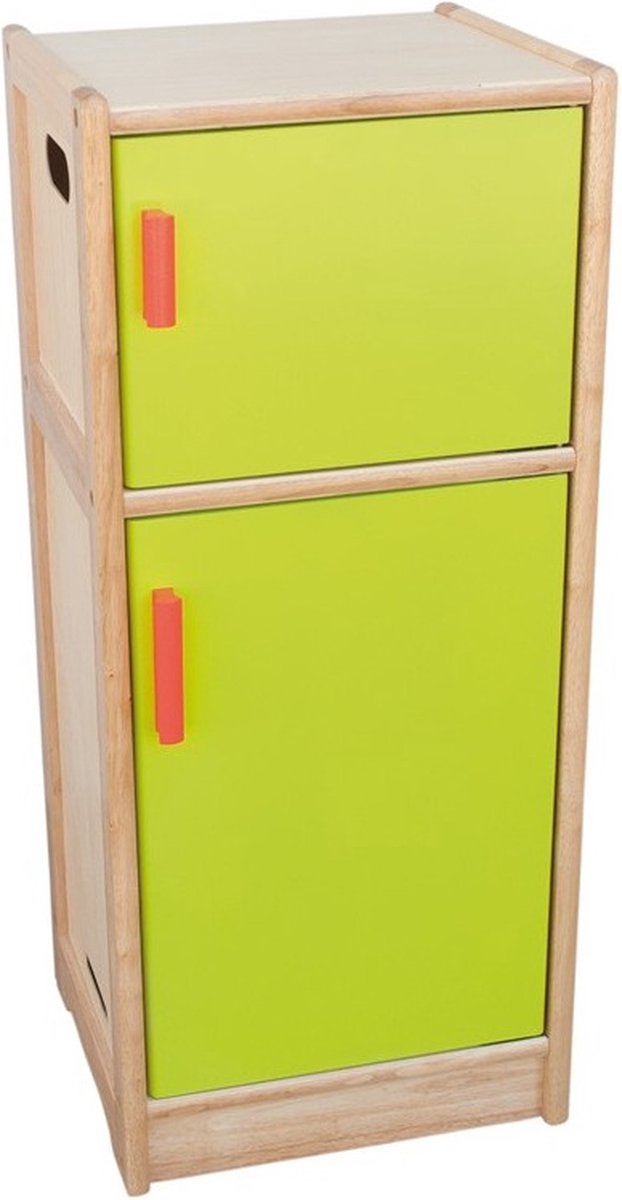Andreu Toys speelgoed koelkast - educatief rollenspel multicolor.