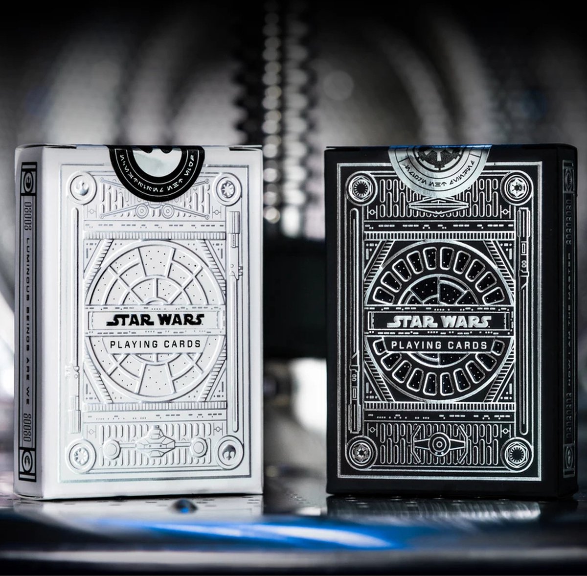 Andriez Combo Deal - Set van 2 Star Wars Silver Special Edition Speelkaarten Kaartspel