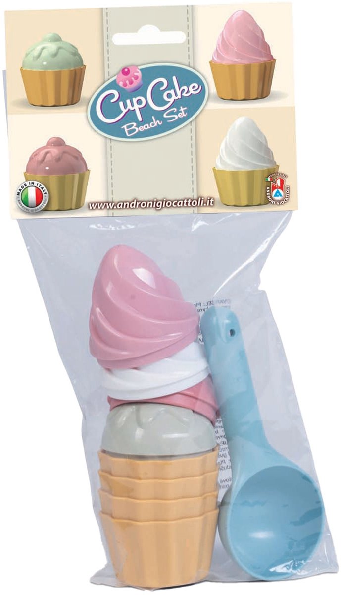 Cupcake Zandvormen met Schep, 9dlg.