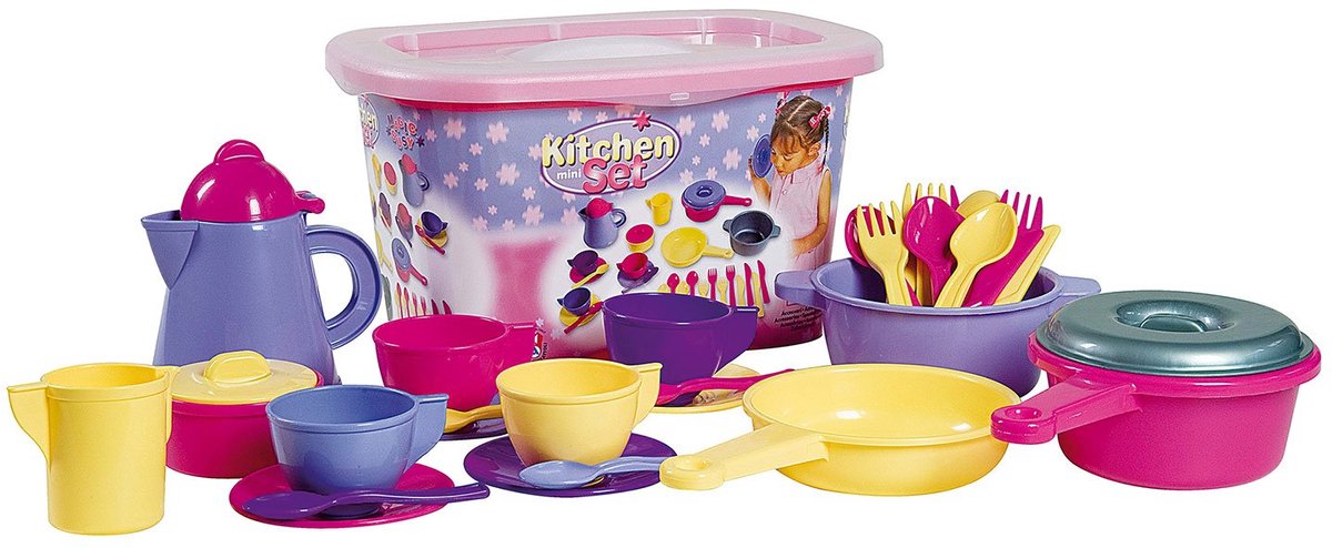 Servies in Opbergbox.