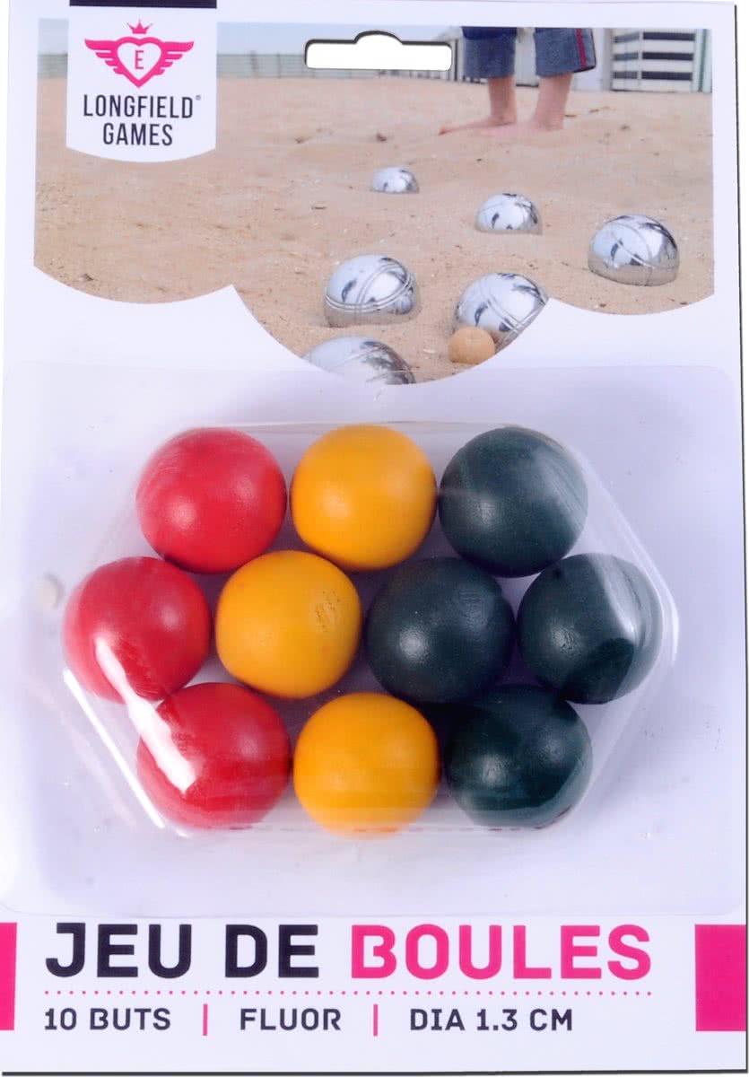 Longfield Games Jeu De Boule Hout Fluor - Buts