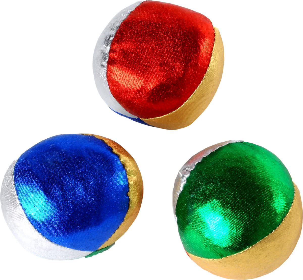   Jongleerballen In Koker Metallic 2,5 Inch