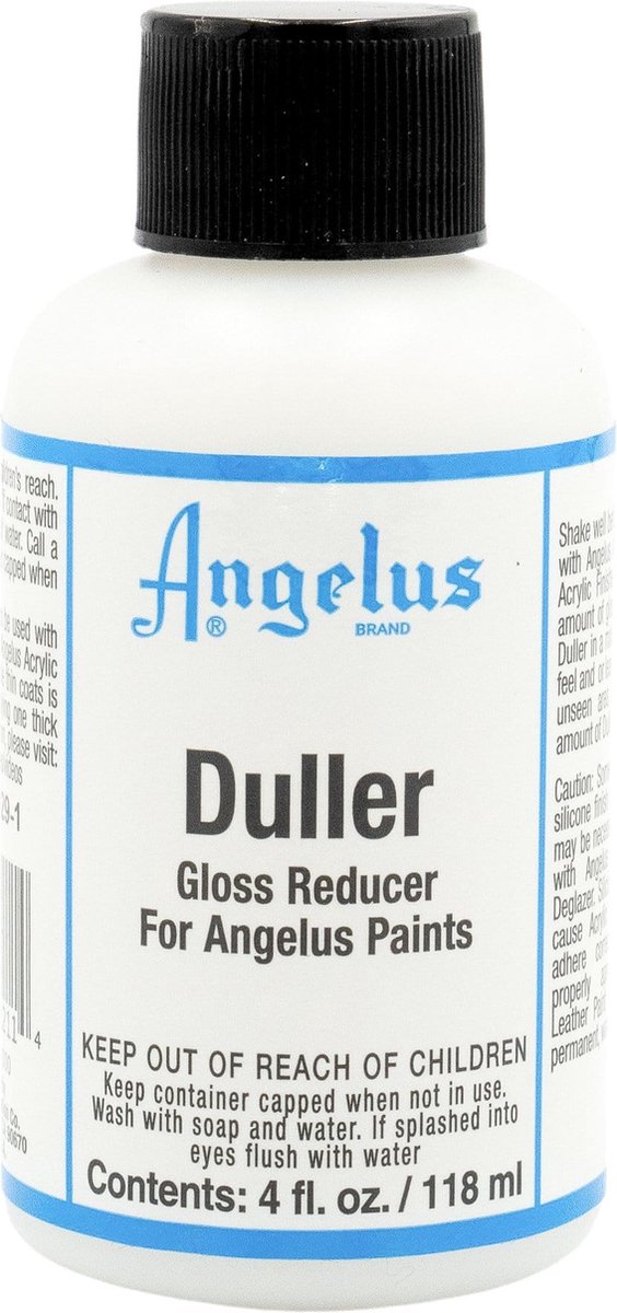 Angelus Duller - medium voor het matt maken van acryl verf voor leer - 118ml
