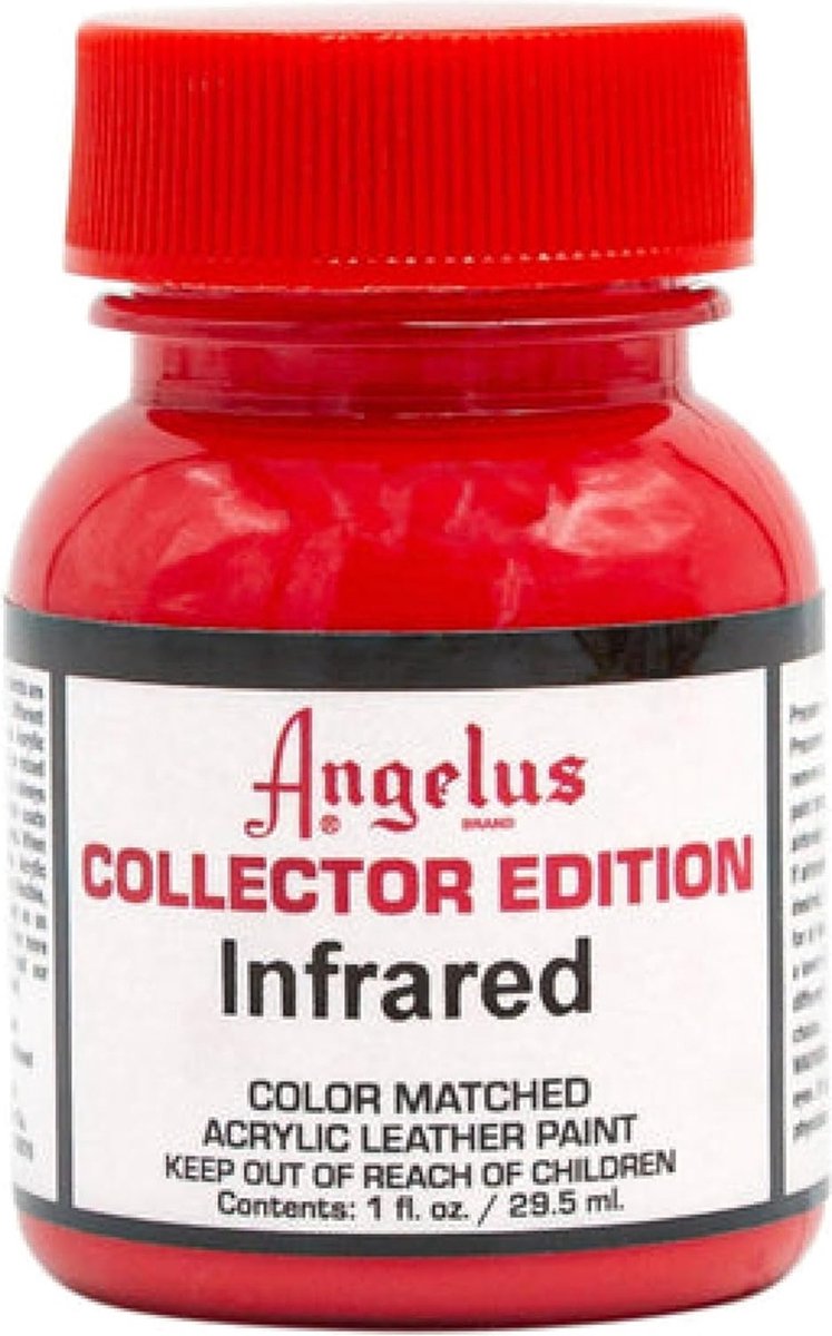 Angelus Leather Acrylic Paint - textielverf voor leren stoffen -Infrarood collector edition- 29,5ml