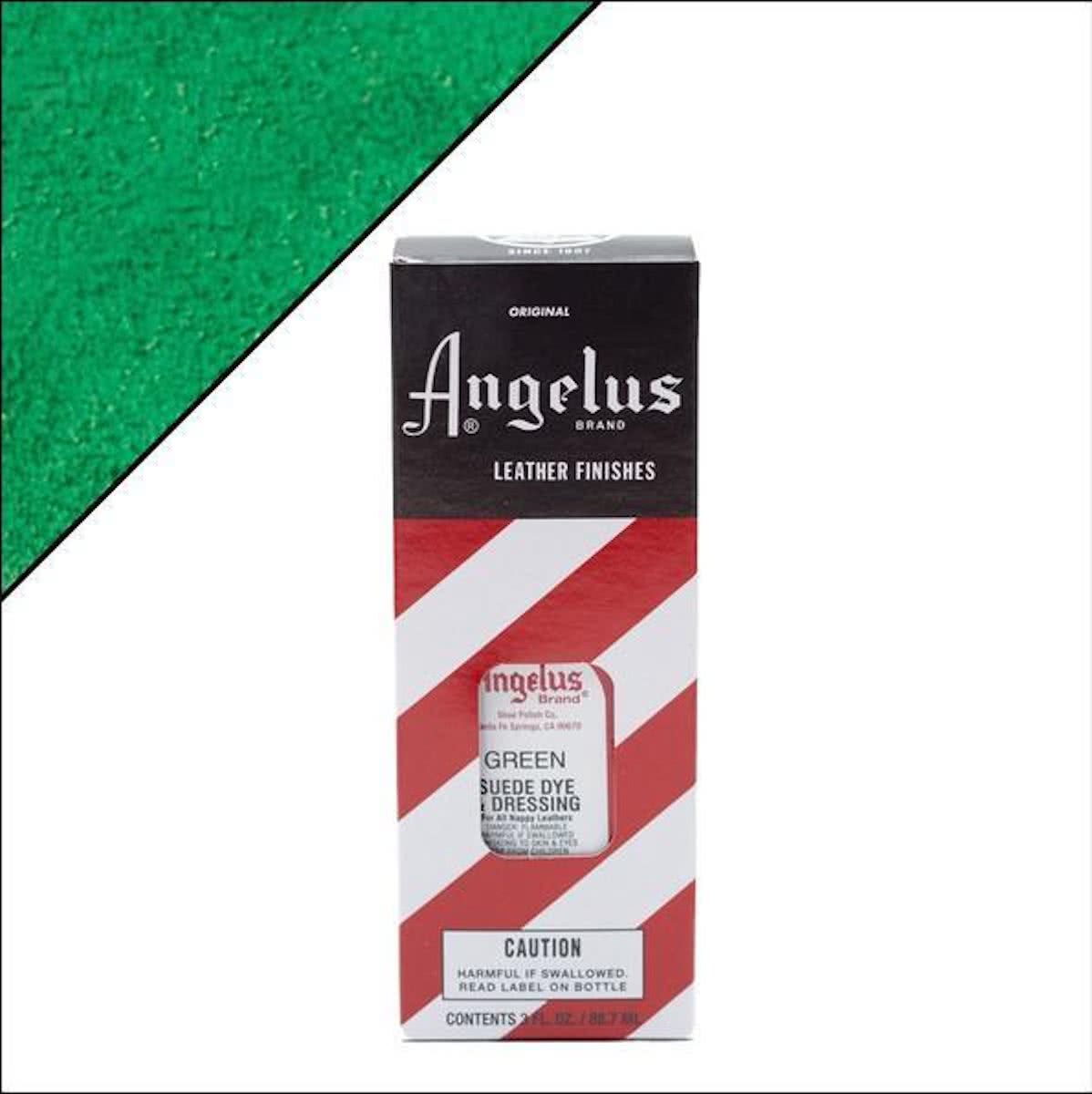 Angelus Suede Dye Groen 88,7ml/3oz  - Verf voor suede