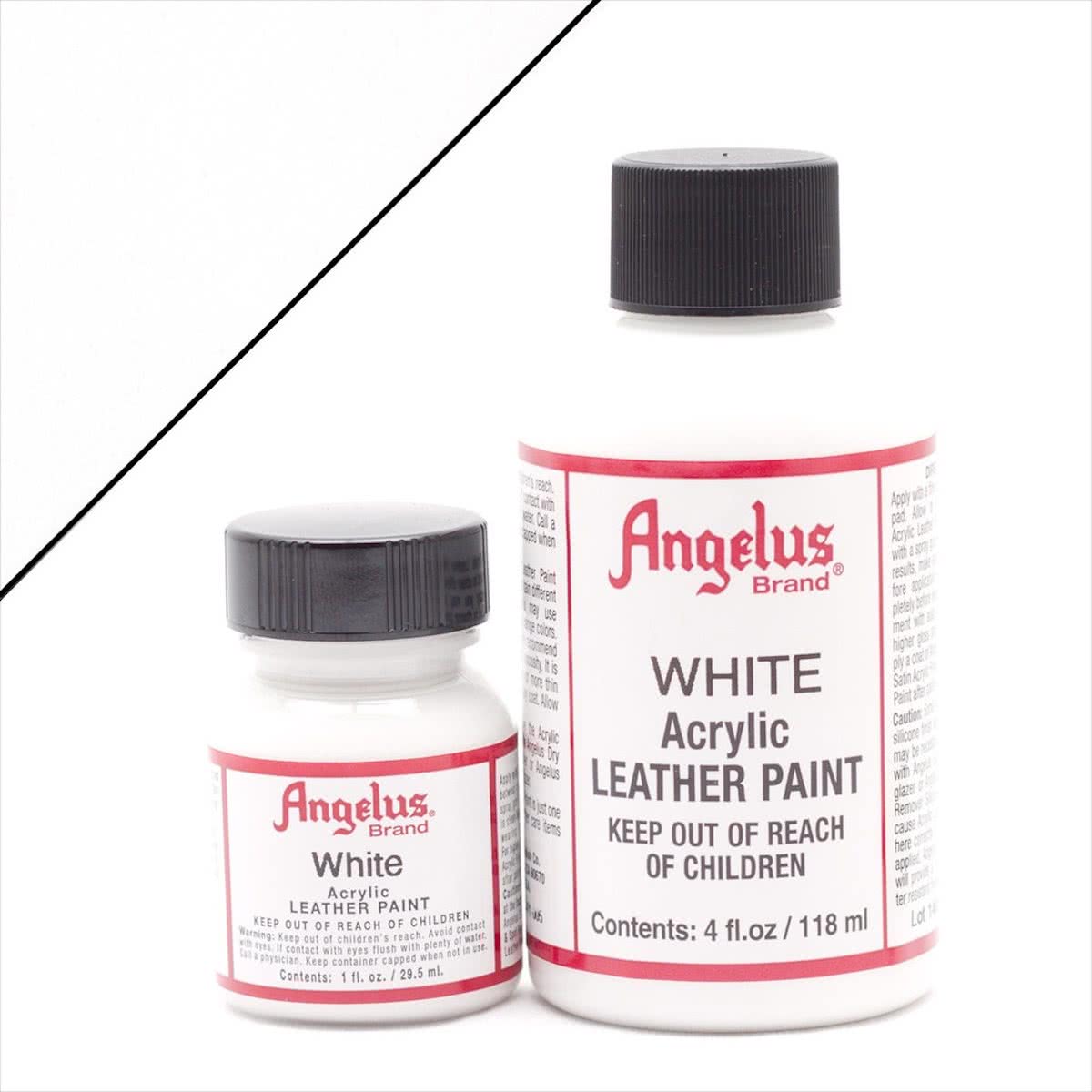 Angelus leerverf Wit 118ml/4oz