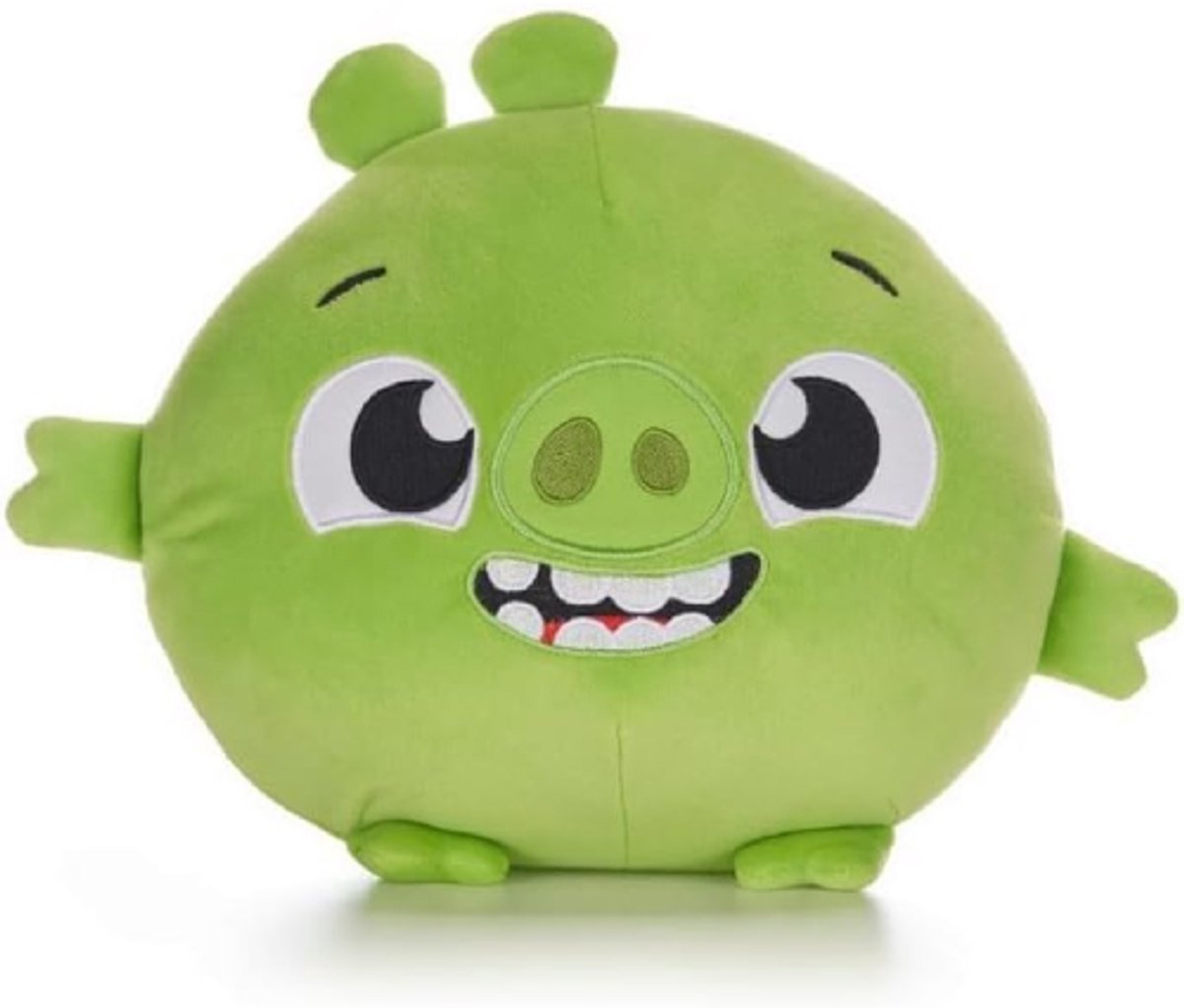 Angry Birds (Groen) Squashy Podgies Pluche Knuffel 20 cm - Squishy Plush Toy - Speelgoed Knuffels Kinderen Jongens Meisjes - Boze Vogels
