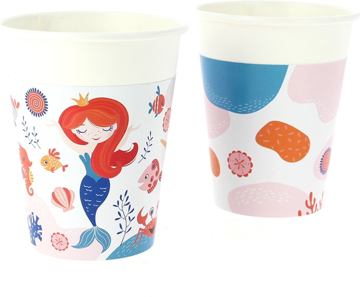 Papieren bekers Mermaid
