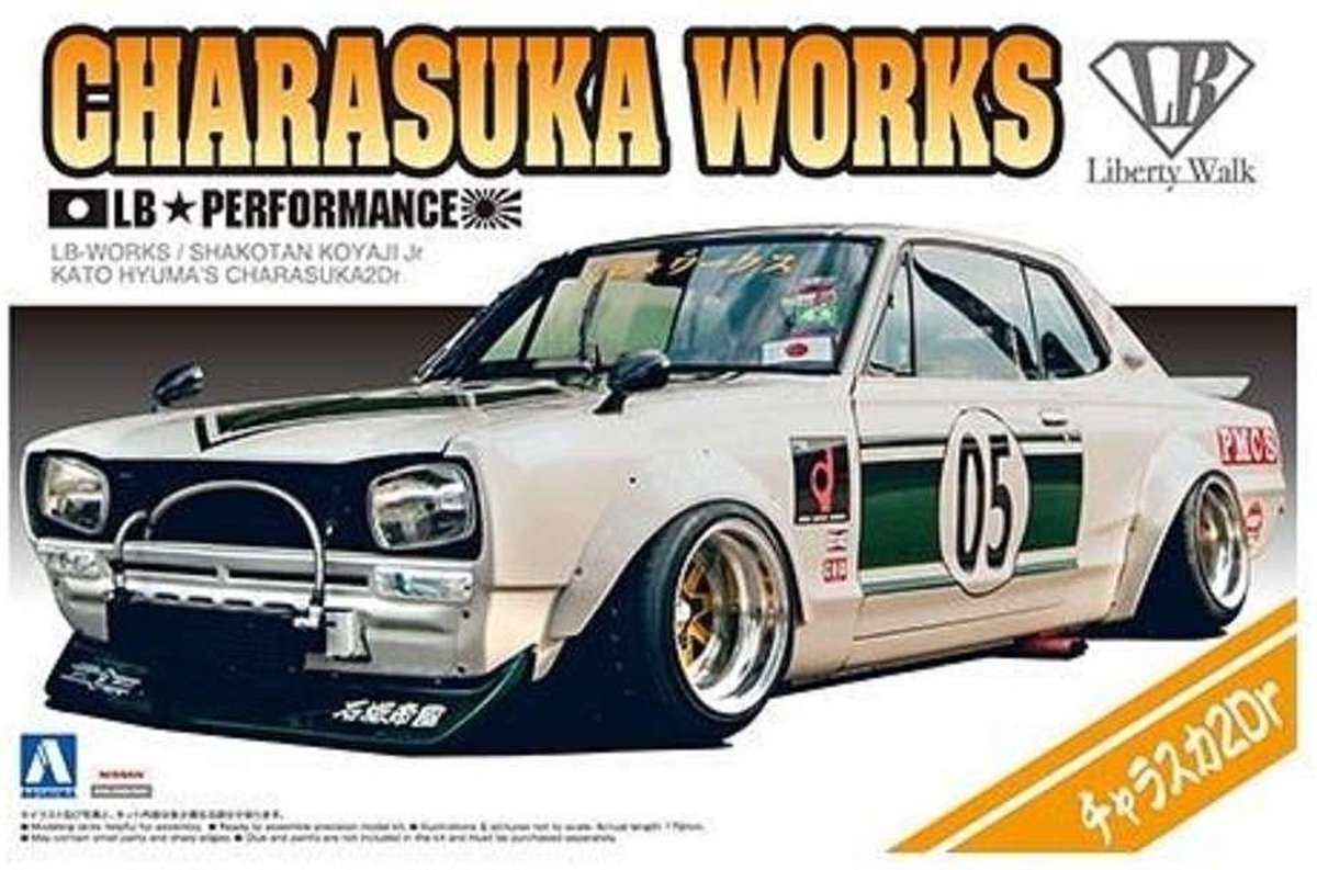 1:24 Aoshima 05757 LB-Works Charasuka 2Dr Plastic kit
