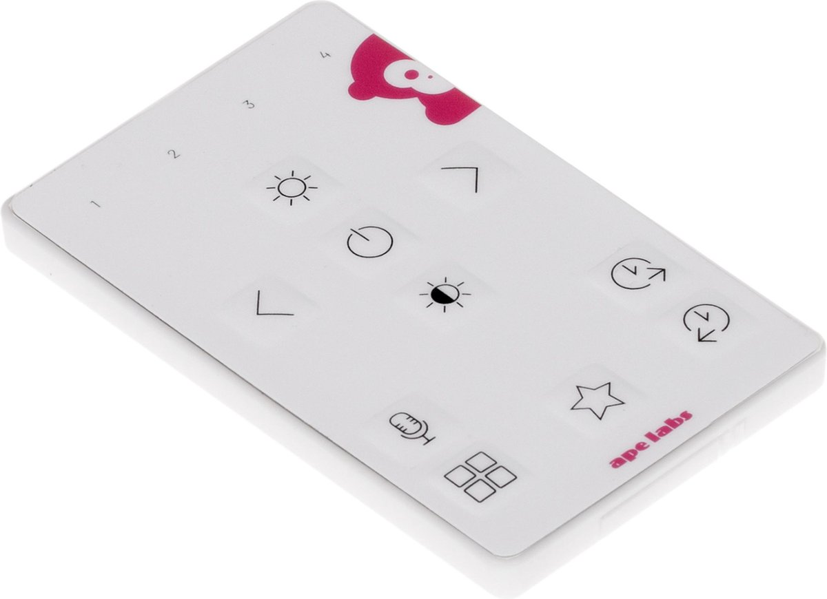 Ape Labs Remote Control V2 - White - Batterij aangedreven LED spot