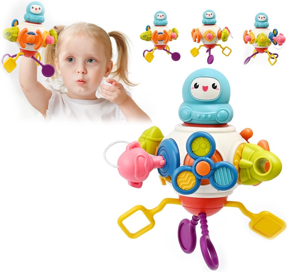 ApexArte® Baby Speelgoed 0 Jaar - Kinderspeelgoed 6 Maanden - Multicolor