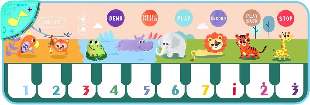 ApexArte® Dansmat voor Meisjes - Muziekmat - Kinderspeelgoed 2 Jaar