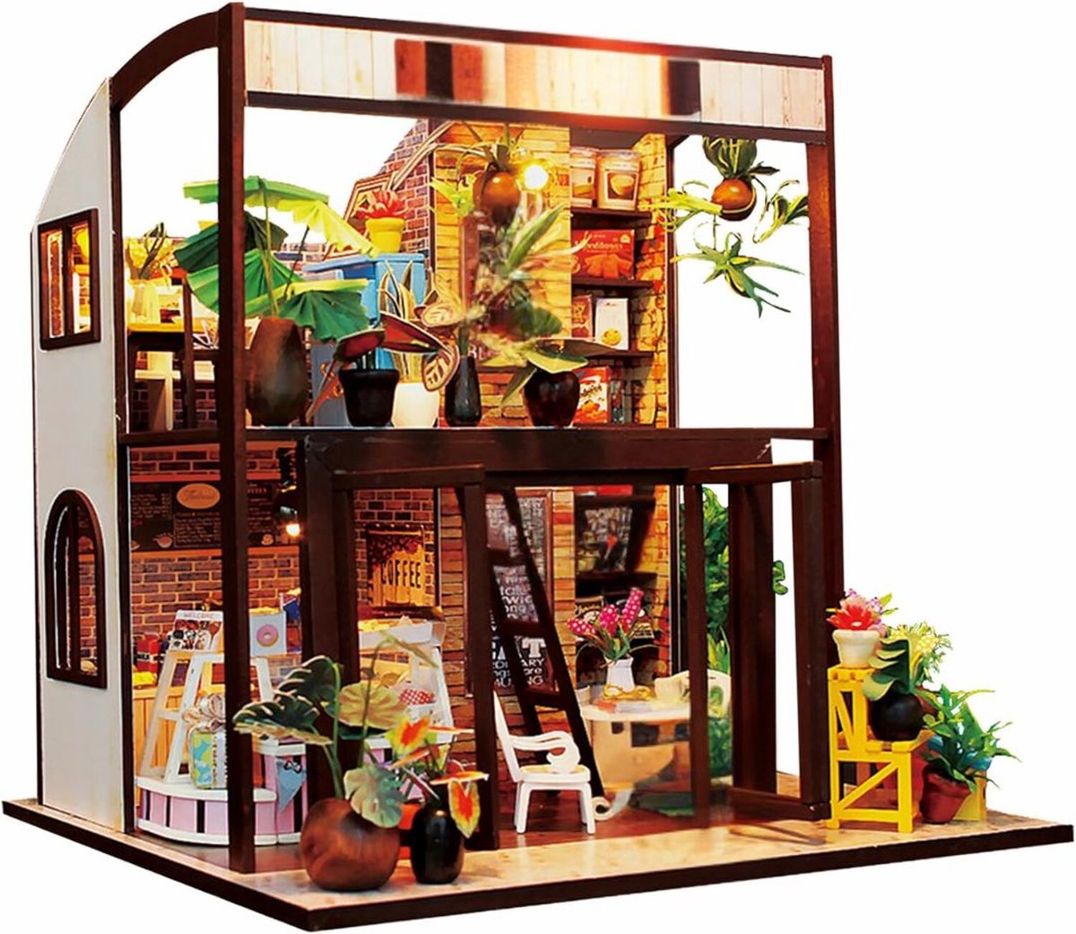   Miniatuur Bouwpakket Volwassenen - Modelbouw - Bouwpakketten - Bruin