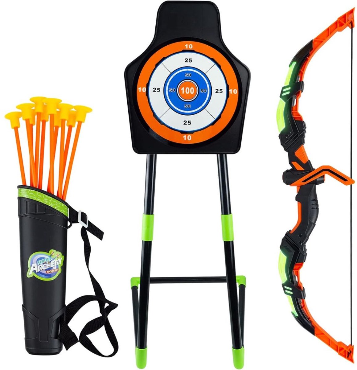 ApexArte® Pijl en Boog Set met Licht voor Kinderen