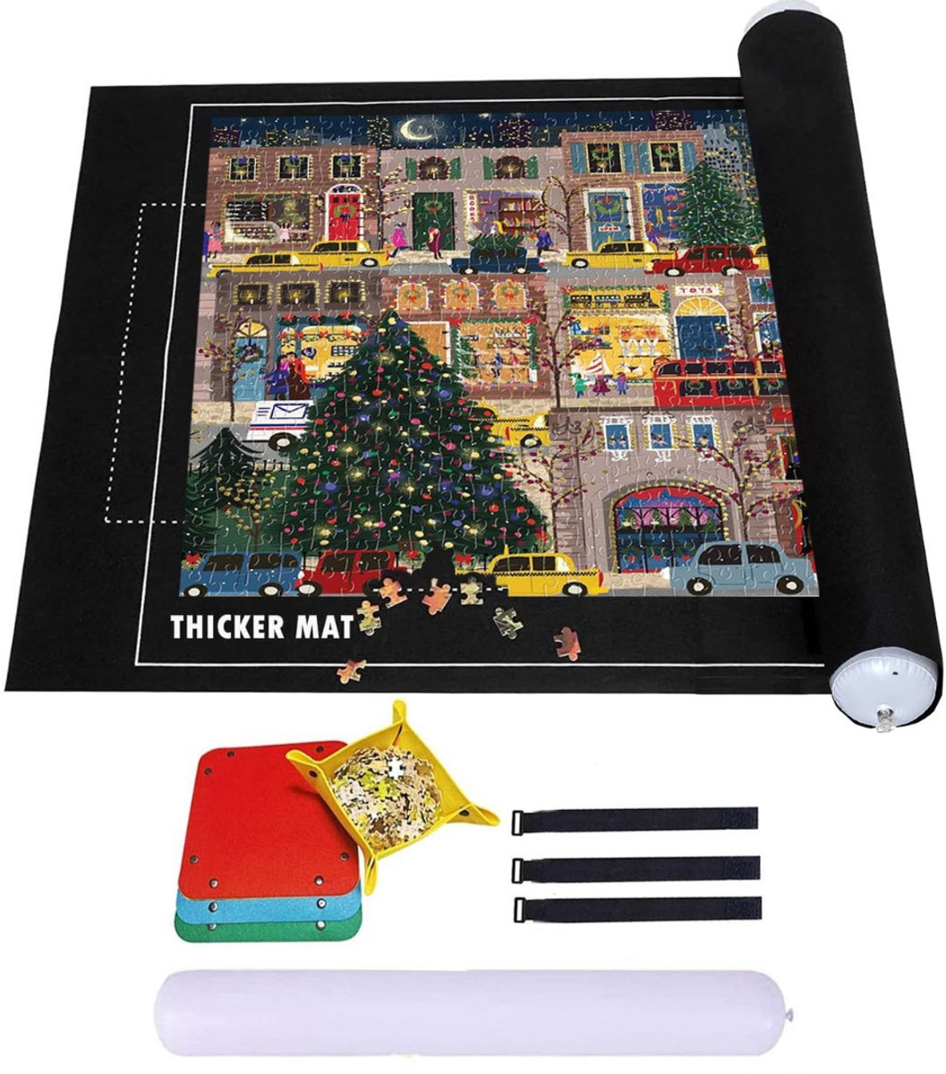   Puzzeltafel -   - Puzzelmap - Puzzelbord - 3000 Stukjes - Zwart