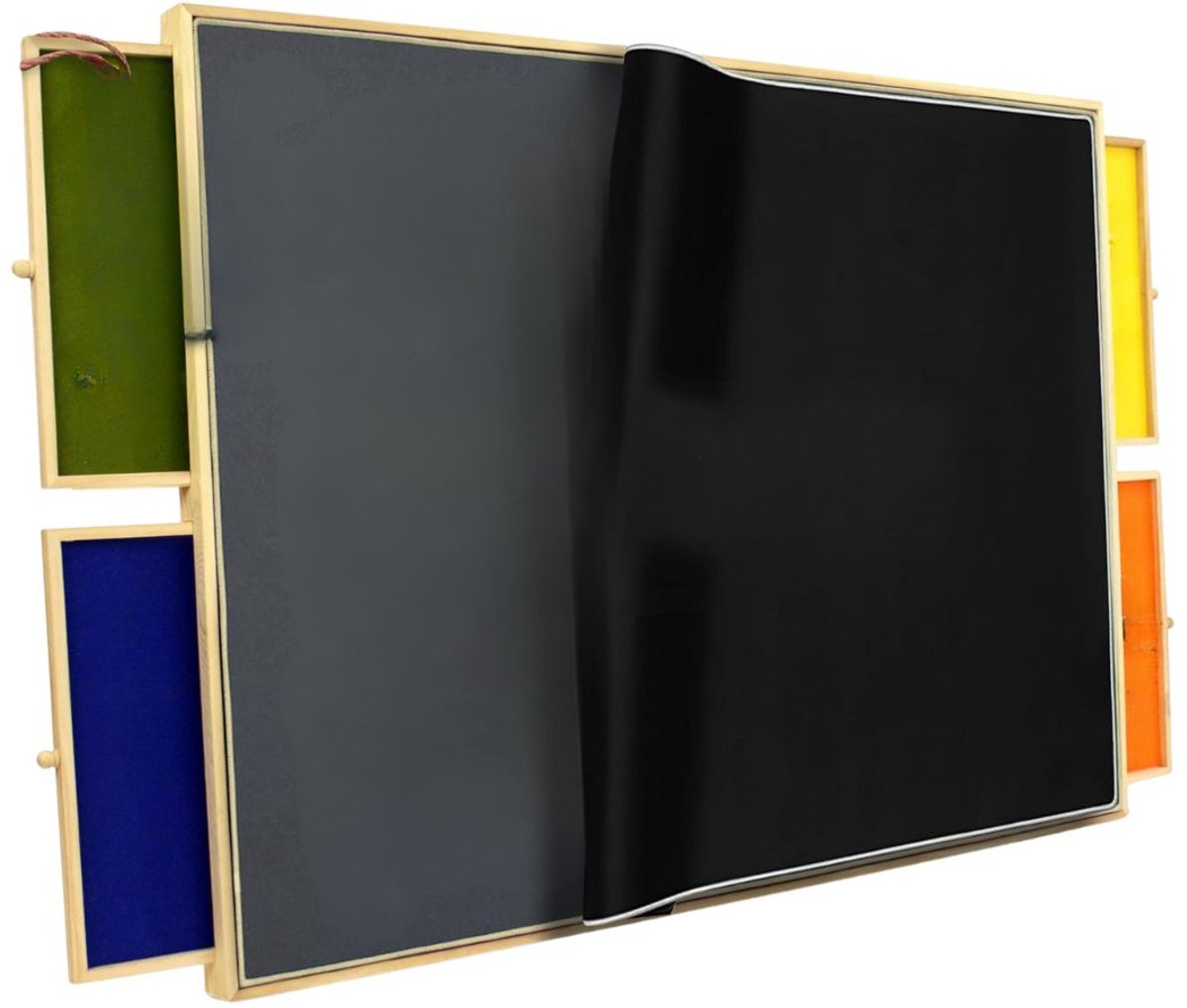 ApexArte® Puzzeltafel - Puzzelmat - Puzzelmap - Zwart