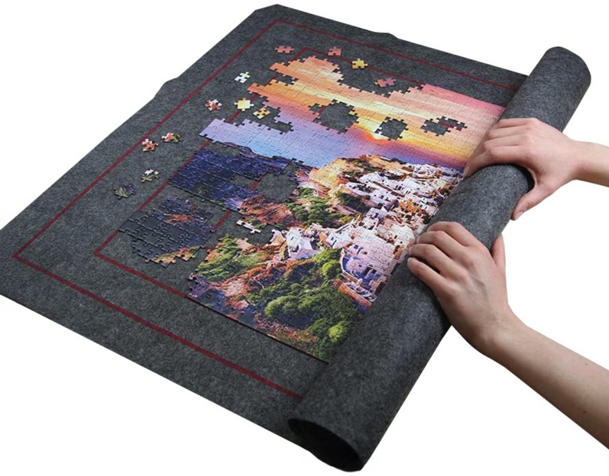   Puzzeltafel -   - Puzzelmap - Zwart