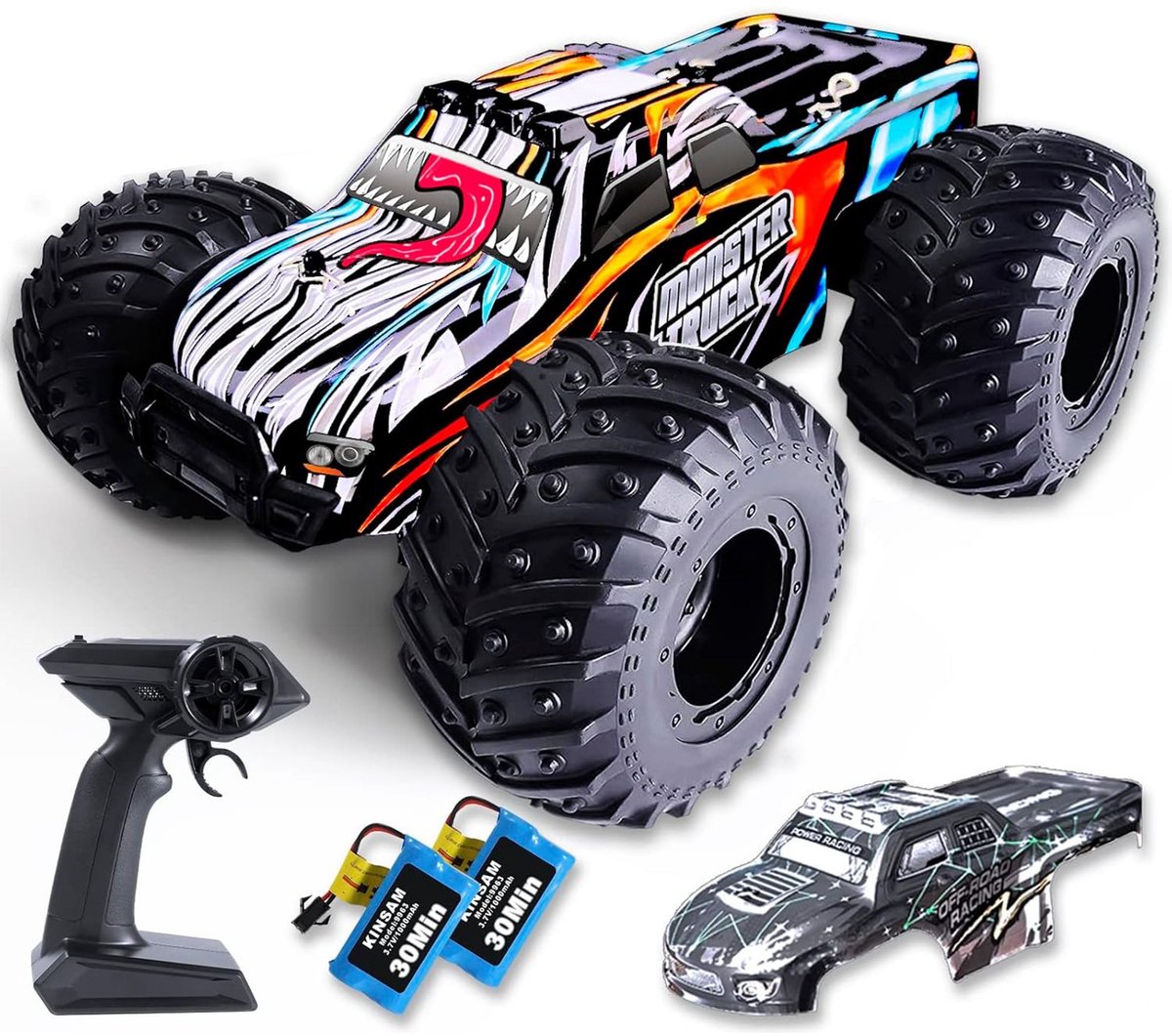 ApexArte® RC Auto Volwassenen - Bestuurbare Auto voor Buiten - Offroad - Multi Kleur