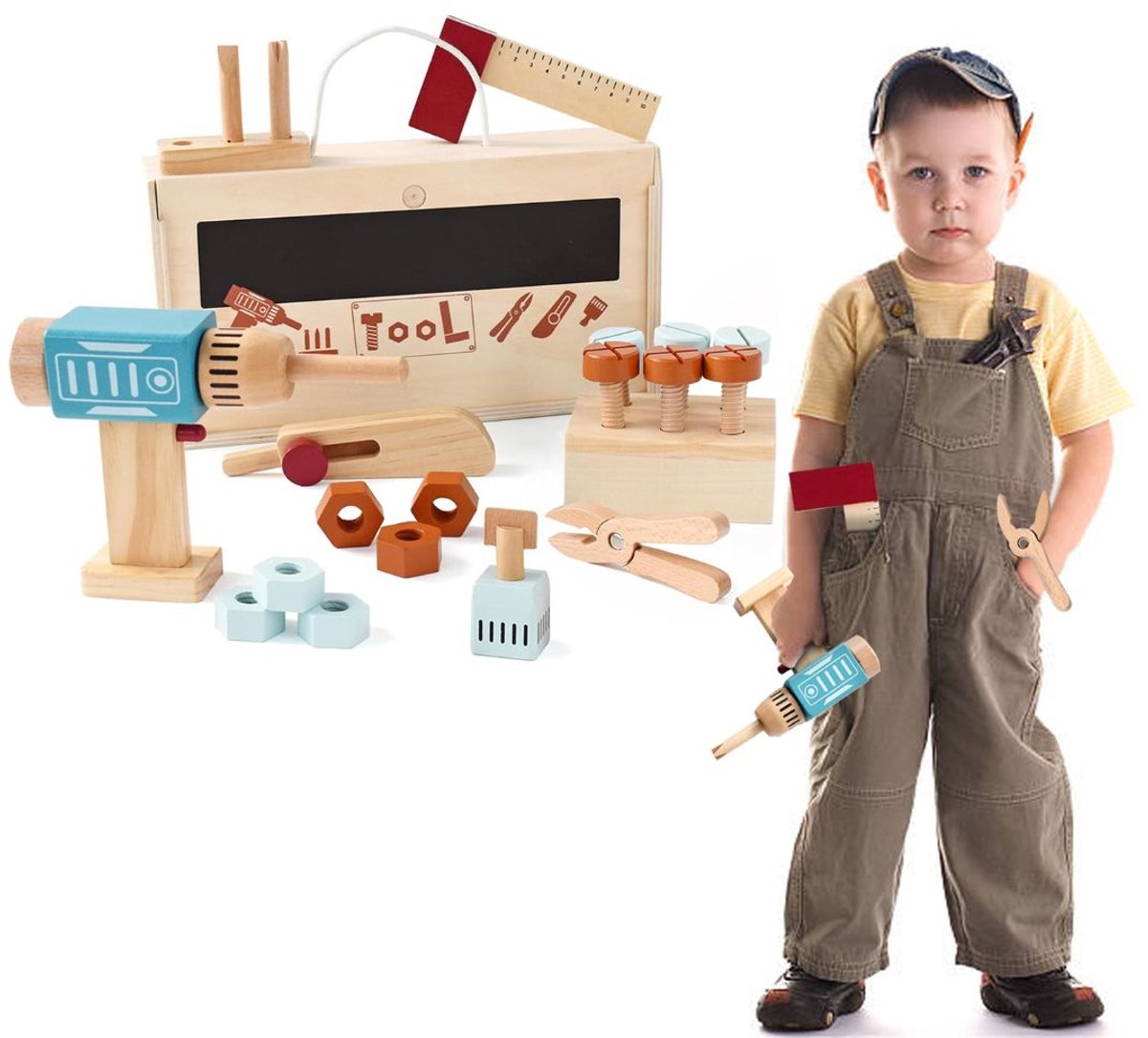 ApexArte® Speelgoed 4 Jaar - Kinderspeelgoed - Natuurlijk